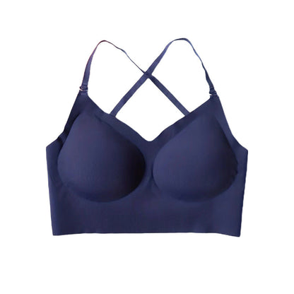 🔥 Seamless breathable bra with removable pads