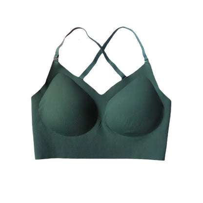 🔥 Seamless breathable bra with removable pads