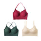 🔥 Seamless breathable bra with removable pads