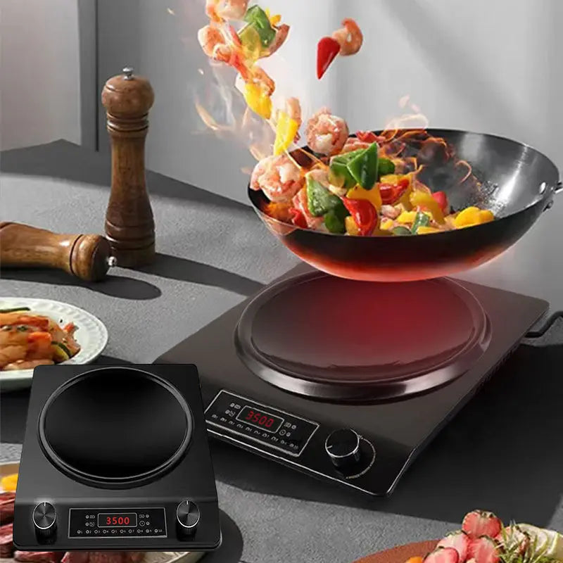 💎Factory Last Day Sale🔥3500-watt induction cooktop with concave design