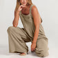 🥰 Plus Size Wide Leg Overalls Jumpsuit
