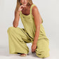 🥰 Plus Size Wide Leg Overalls Jumpsuit