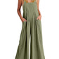 🥰 Plus Size Wide Leg Overalls Jumpsuit