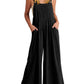 🥰 Plus Size Wide Leg Overalls Jumpsuit