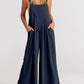 🥰 Plus Size Wide Leg Overalls Jumpsuit