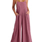 🥰 Plus Size Wide Leg Overalls Jumpsuit