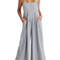 🥰 Plus Size Wide Leg Overalls Jumpsuit