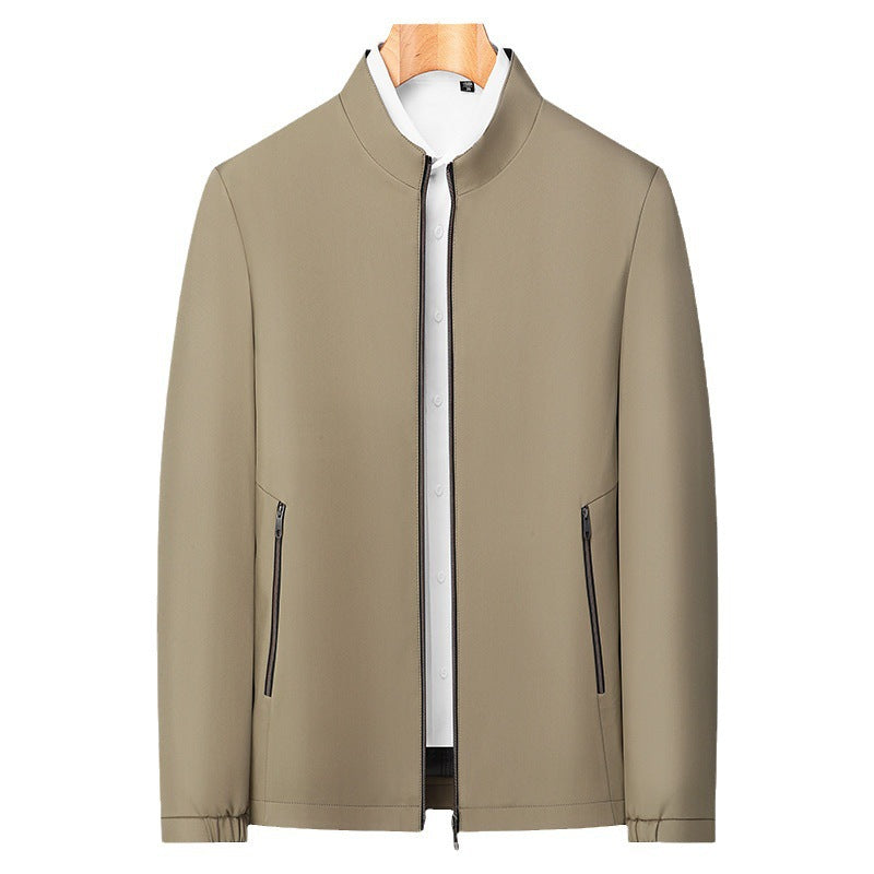 🧥 60% OFF HOT SALE! ✨ Men's Standing Collar Zipper Jacket - Modern Casual Design with Lightweight Warmth for Everyday Style ⚡🛒