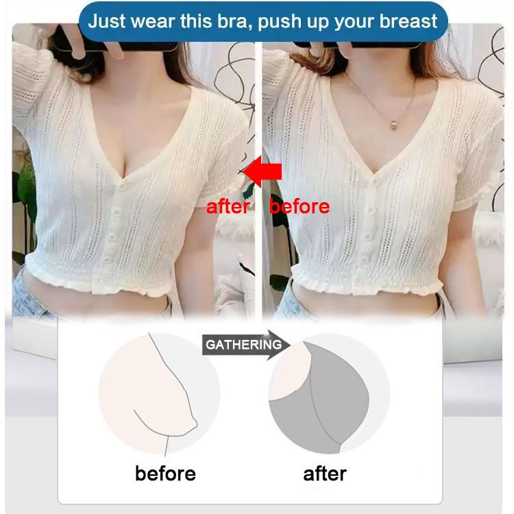 Women’s Ultra-comfortable Seamless Gathering Bra