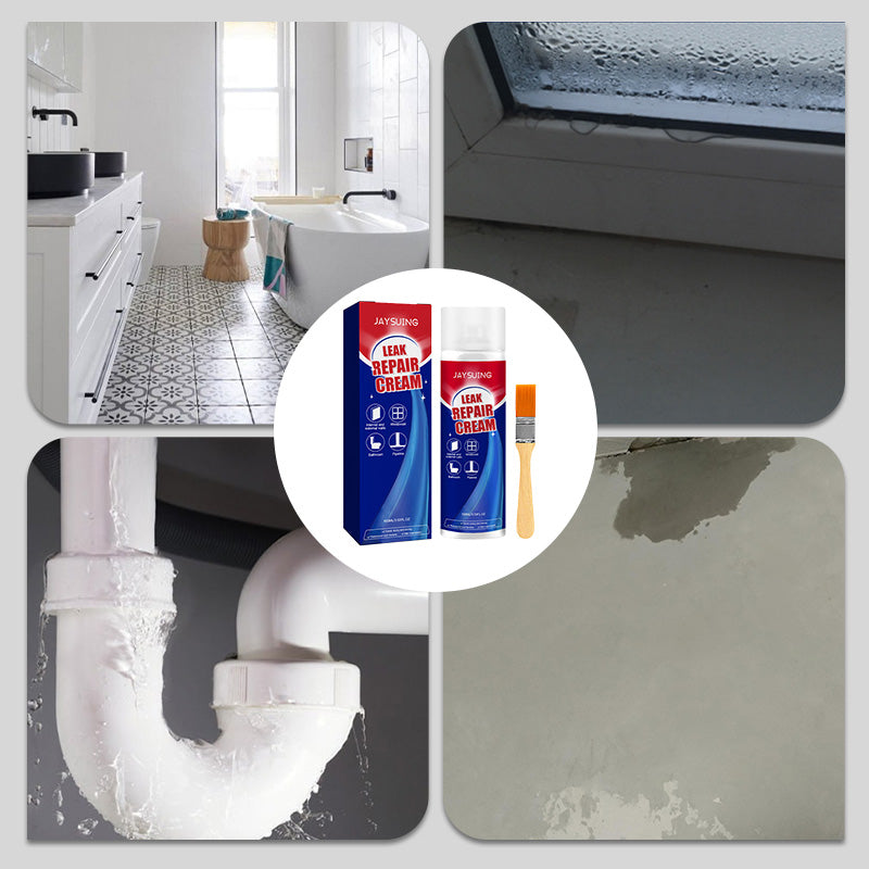 🚿 BUY 2 GET 1 FREE! ✨ Instant Leak Repair Spray - Seals Cracks & Gaps in 5 Minutes, Waterproof & Flexible for Pipes/Roofs 🔧📦
