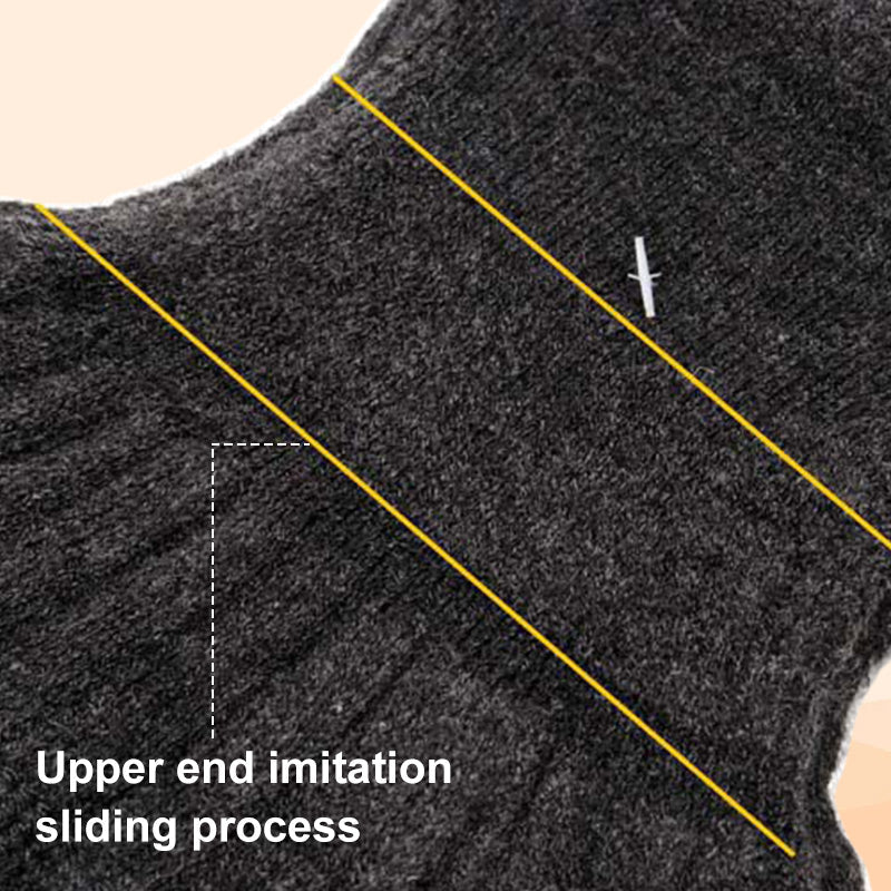 🔥 BUY 2 GET 1! ❄️ UNIVERSAL KNEE PADS - Thickened Faux Fur & Cold Protection, Flexible Fit for Outdoor Work and Winter Sports, Comfortable Wear 🌨️👷