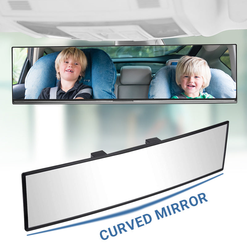 🚗 Wide Car Curved Rear-view Mirror