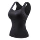 📢50%  OFF!⏰Women’s U-Neck Thermal Tank with Built-In Bra – Warm, Supportive & Braless Comfort ❄️❤️