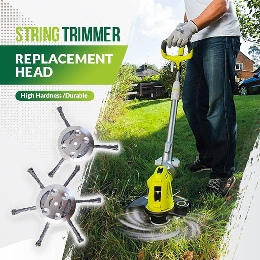 🔥50% OFF!🔥🔥Thread trimmer replacement head，Steel wire grass cutting head🌿
