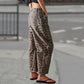 🐆👖Casual Loose Leopard Print Pants with Pockets