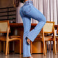 👖49% OFF NOW!💃 Women‘s Stretch Flare Jeans – High Waist, Body-Hugging Fit & Retro Style ✨