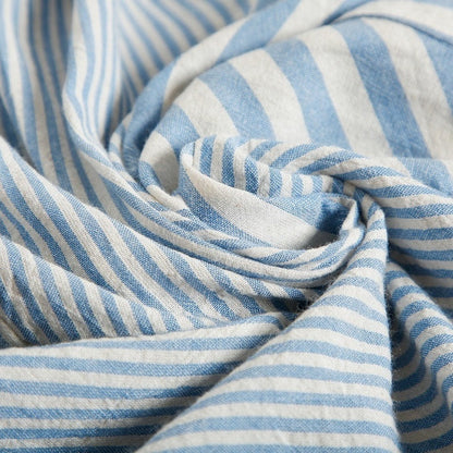 Women's Casual Oversized V-Neck Striped Top