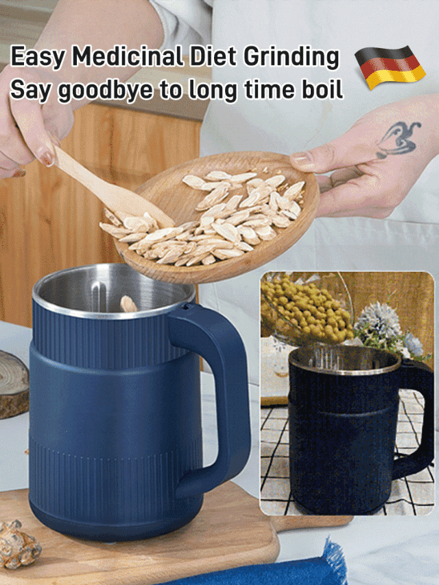 🔥2026 New Arrivals: 50% Off for a Limited Time!⌛Electric Grinding Cup – High-Speed, Large Capacity & Powerful Crushing 🍚📦