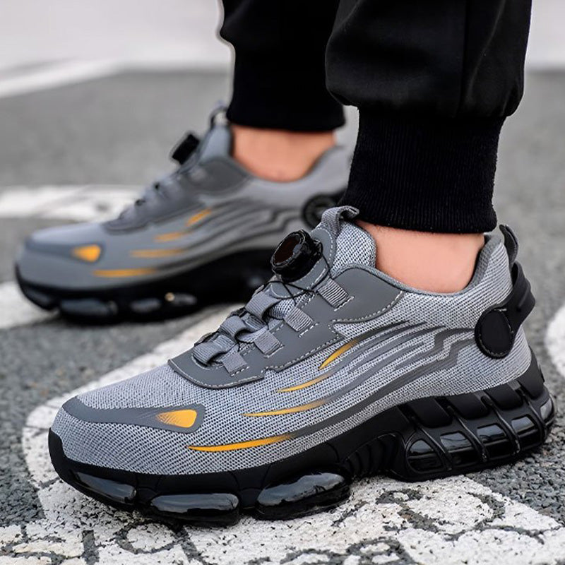 👟 69% OFF & FREE SHIPPING! ✨ Non-Slip Safety Shoes with Shock-Absorbing Studs - Anti-Puncture & Waterproof Design for Work & Outdoor Use 🛡️🔧