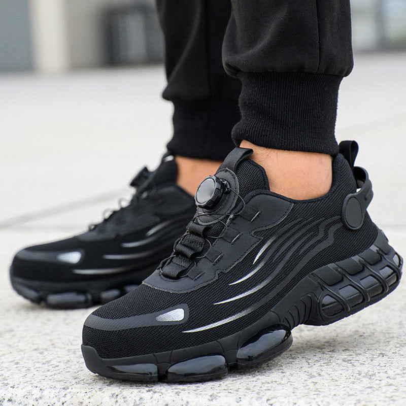 👟 69% OFF & FREE SHIPPING! ✨ Non-Slip Safety Shoes with Shock-Absorbing Studs - Anti-Puncture & Waterproof Design for Work & Outdoor Use 🛡️🔧