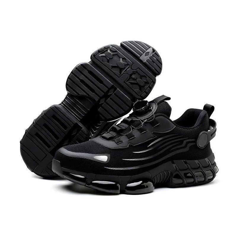 👟 69% OFF & FREE SHIPPING! ✨ Non-Slip Safety Shoes with Shock-Absorbing Studs - Anti-Puncture & Waterproof Design for Work & Outdoor Use 🛡️🔧