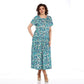🔥Promotion - 49% discount🎉Summer Patterned Chiffon Dress