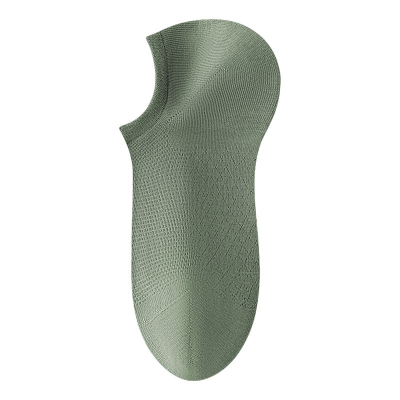 Men's Solid Color Mesh Breathable Socks✨🧦