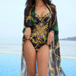 Women’s One-Piece Swimsuit & Cover-Up Set