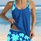 Women's Print Tankini & Shorts 2-Piece Swimwear Set
