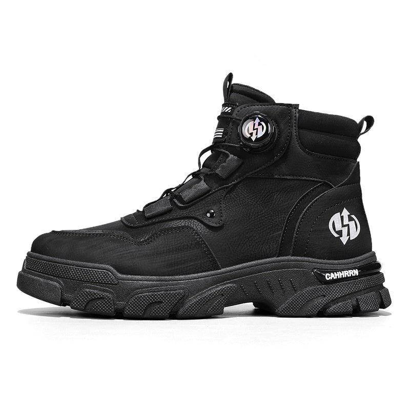 Men's Outdoor Swivel Buckle Work Shoes 🔄👞 – Waterproof 💦, Anti-slip 🚶‍♂️, Comfortable , Breathable 🌬️