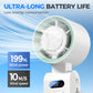 ❄️💨 Handheld Cooling Fan with Ice Mist – 3-speed settings, mist cooling ⚡✅