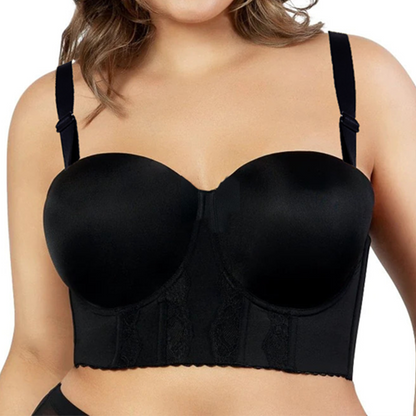 Women’s Low Back Detachable Strap Bra