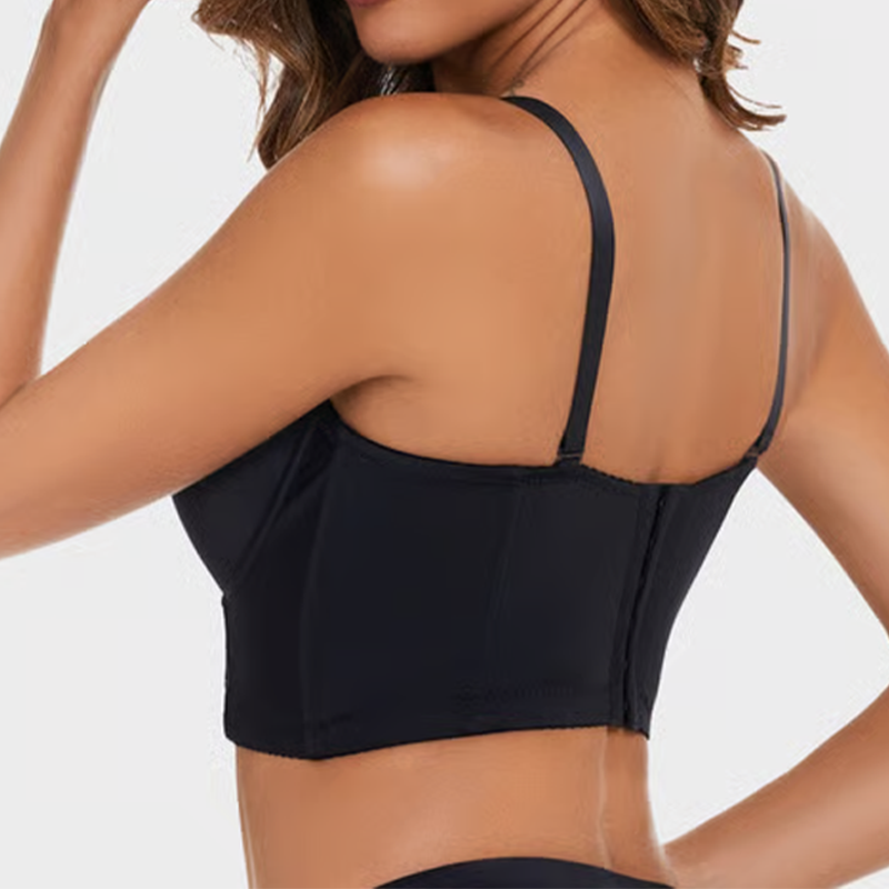 Women’s Low Back Detachable Strap Bra
