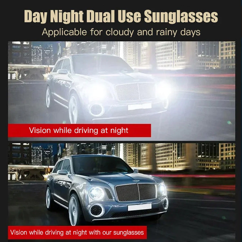 🥳2026 Hot Selling Item🥳💞 Over 50,000 units sold! 🎁A truly thoughtful gift he'll use | Photochromic Polarized Sunglasses, day and night compatible🛡️😎