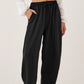 Women's Casual Wide-Leg Drawstring Pants