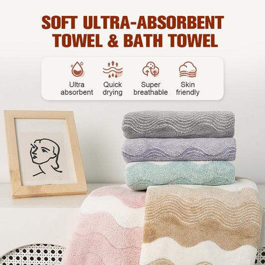 Premium Soft Ultra-Absorbent Towel & Bath Towel