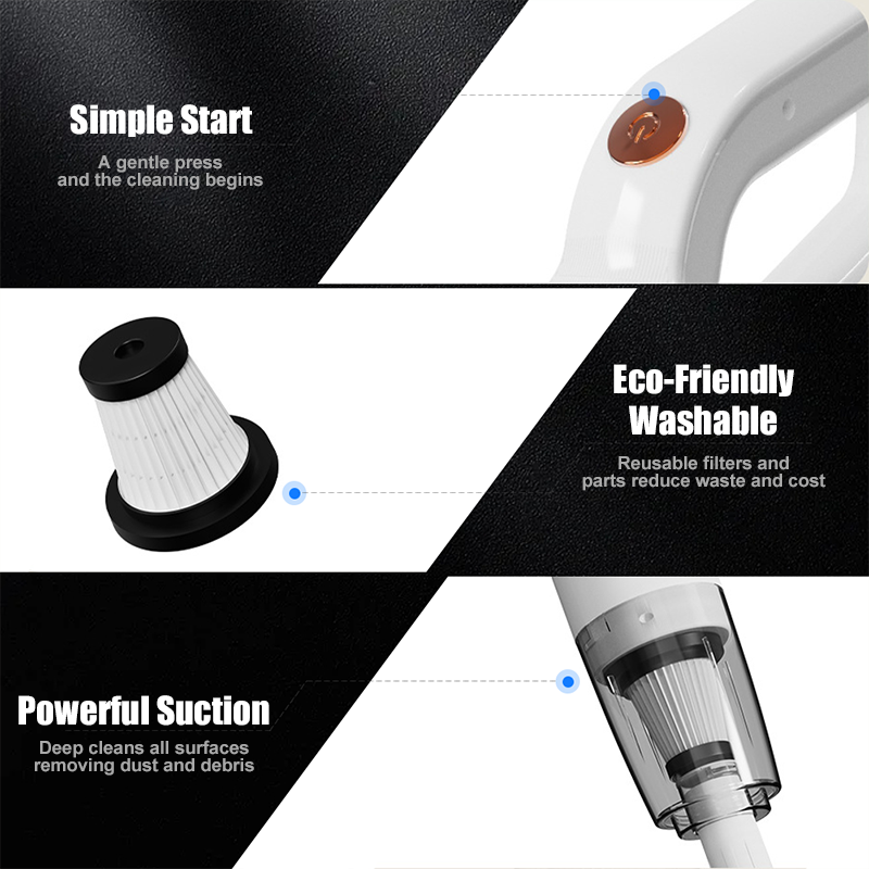 🌀 50% OFF NOW! 🎉 Powerful 3-in-1 Cordless Vacuum Cleaner📦