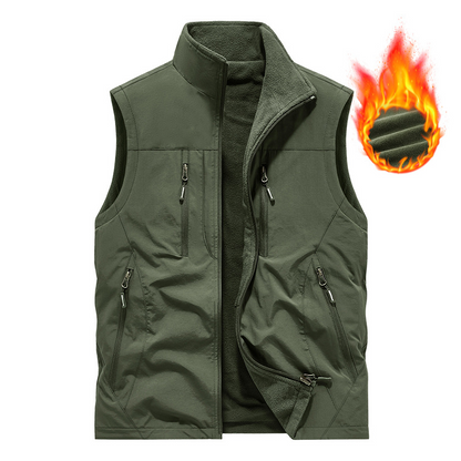 ⏰Limited Time Sale 49% OFF🔥🧥Men's Oversized Sleeveless Vest Jacket With Pockets