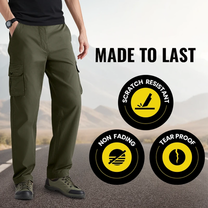 🔥👖 Men's Multi-Color Durable Pants🥾——Multi-pocket relaxed fit, designed for outdoor leisure and work