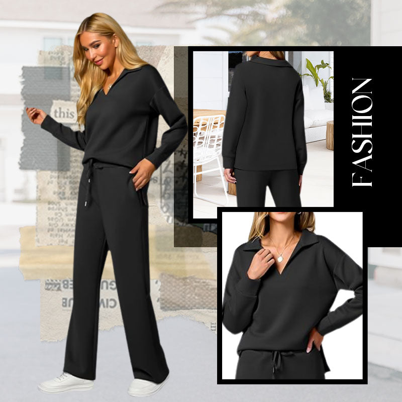 👚 49% OFF NOW! 🏃‍♀️ Women's Casual Sweatsuits Set - Soft & Breathable for Lounge or Sport, Relaxed Fit with Modern Style 🌸📦