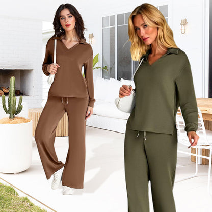 👚 49% OFF NOW! 🏃‍♀️ Women's Casual Sweatsuits Set - Soft & Breathable for Lounge or Sport, Relaxed Fit with Modern Style 🌸📦