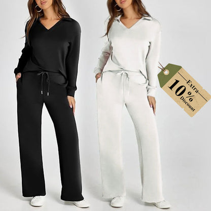 👚 49% OFF NOW! 🏃‍♀️ Women's Casual Sweatsuits Set - Soft & Breathable for Lounge or Sport, Relaxed Fit with Modern Style 🌸📦