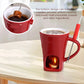🎁Last Day 49% OFF🍫 🔥Handmade Chocolate Melting Mug – The Cozy Fondue Experience