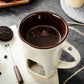 🎁Last Day 49% OFF🍫 🔥Handmade Chocolate Melting Mug – The Cozy Fondue Experience