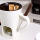 🎁Last Day 49% OFF🍫 🔥Handmade Chocolate Melting Mug – The Cozy Fondue Experience