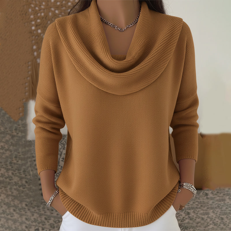 🎁 Hot Sale 49% OFF 🔥Women’s Elegant Cozy Cowl Collar Sweater