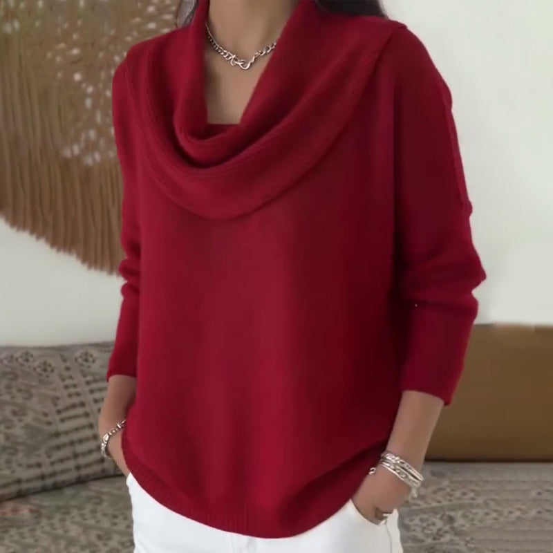 🎁 Hot Sale 49% OFF 🔥Women’s Elegant Cozy Cowl Collar Sweater