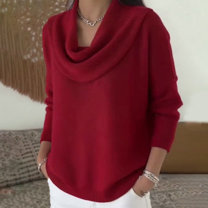 🎁 Hot Sale 49% OFF 🔥Women’s Elegant Cozy Cowl Collar Sweater