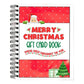 Christmas Gift Card Book