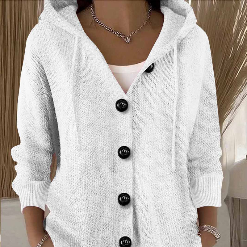 💖LAST DAY PROMOTION - 50%OFF 💖Women’s Solid Color Long Sleeve Cardigan